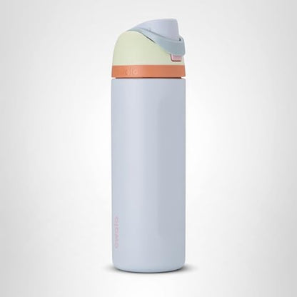 Owala FreeSip Insulated Stainless Steel Water Bottle with Straw for Sports, Travel, and School BPA-Free Sports Water Bottle, 24 oz, Beach House
