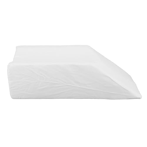 White Body Positioning Pillow with Leg Elevation Support - 19.7 Inch Sponge