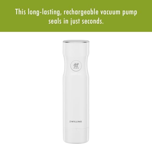 ZWILLING Fresh & Save Handheld Vacuum Sealer Machine for Easy Storage