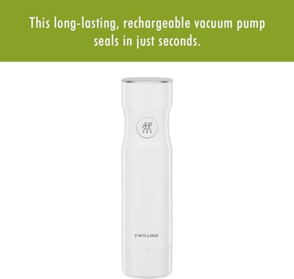 ZWILLING Fresh & Save Handheld Vacuum Sealer Machine for Easy Storage