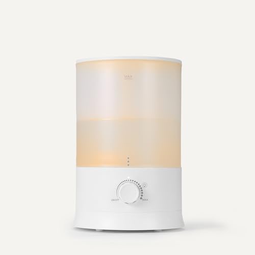 Bedroom Humidifier with Essential Oil Diffuser, 3L Water Tank, Quiet Ultrasonic Mist