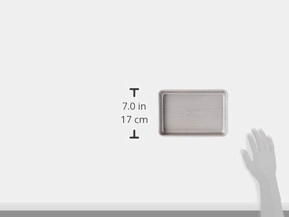 USA Pan Mini Sheet Pan - Warp Resistant Nonstick Baking Pan in Aluminized Steel