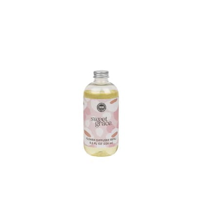 Sweet Grace Dye-Free Diffuser Oil Refill - 8 fl oz, Long-Lasting Home Fragrance