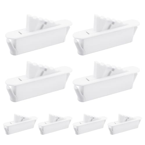 8 Pack Window Sash Vent Stops - Nylon Snap-In Vinyl Window Hardware