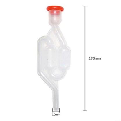 5 Pack S-Shape Airlock Fermentation Valves for Homebrew Wine & Beer