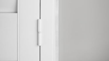 Interior Faux Wood Shutter 2 Panels - White, 35x24 Inches, No Cord Design