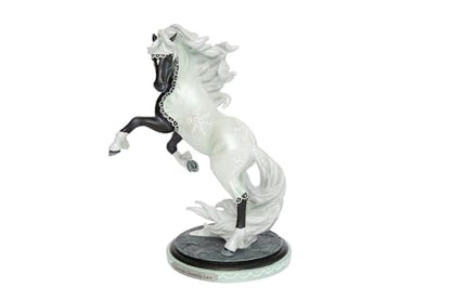 Christmas Horse Figurine - Hand-Painted Holiday Decor, 5.6 Inch