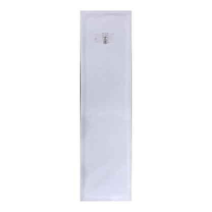 Over The Door Full Length Mirror - Black, Slim Rectangular Wall Mirror for Bedroom & Dorm
