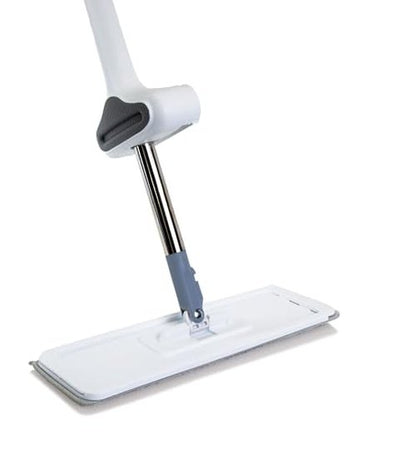 Tidy House Self-Wringing Flat Mop, 48.8 inch Handle, Microfiber Pads, Swivel Head Design