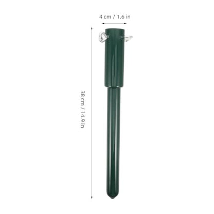 Christmas Tree Height Extender Metal Riser Pole with Screws - Green