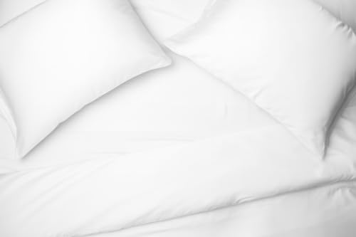 King Size Rayon Bamboo Pillowcases - 300 Thread Count White, Silky & Breathable