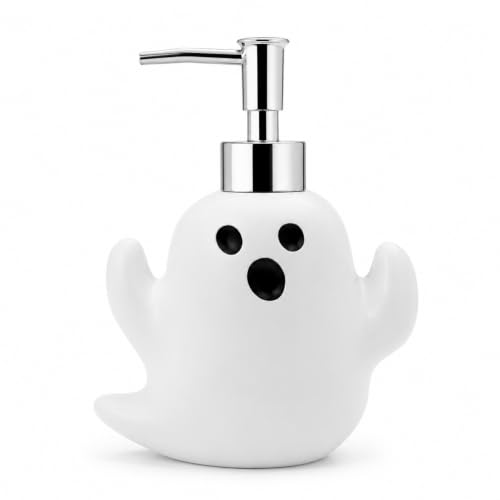 Halloween Ghost Soap Dispenser - White Ghost Bathroom Decor
