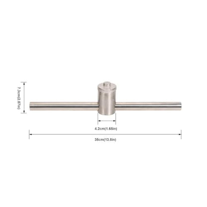 Keg Disassembly Tool for D & S Style Sanke Kegs - Manual Demounting Tool