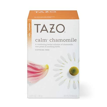 Tazo Assorted Tea Sampler 20ct Calm Chamomile, Passion, Zen Green Tea, Pack Of 3