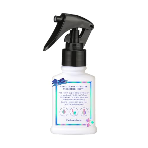 Baby-Pourri Super Dooper Pooper Odor Freshener Spray, 2 Fl Oz - Strawberry and Honeysuckle