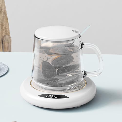 Electric Beverage Warmer with 3 Temperature Settings, Auto Shut-Off