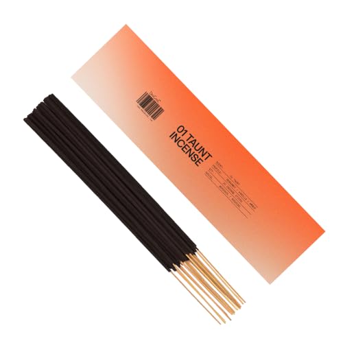 DedCool 01 Taunt Vegan Incense Sticks - Vanilla, Bergamot & Amber, 20ct