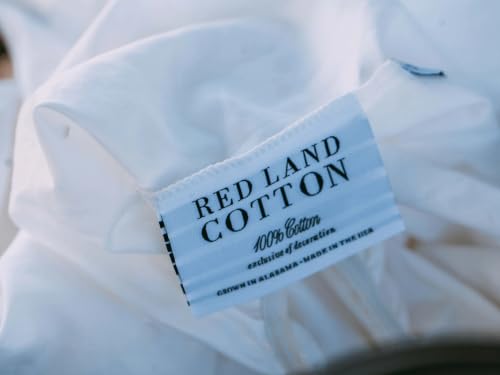 16-Inch White Cotton Fitted Sheet - Heirloom Collection, Full Size