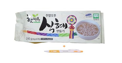 Sikhye Easy-Making Kit, 햇싹원 식혜만들기 8 Teabags, 240g (8.5oz) from South Korea 100%