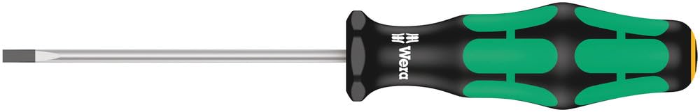 WERA Rack Screwdriver Set - Kraftform Plus Lasertip, 6-Piece Tool Set for Precision Work
