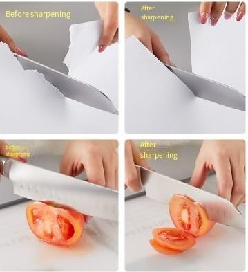 Surudoisharp Pro Electric Knife Sharpener, 2025 NEW Surudoish Sharp Pro, Surudo Sharp Pro, Surudoisharp Pro Electric Knife Shaper, 5 Seconds for Quick Sharpening & Polishing With Protective (2pcs)