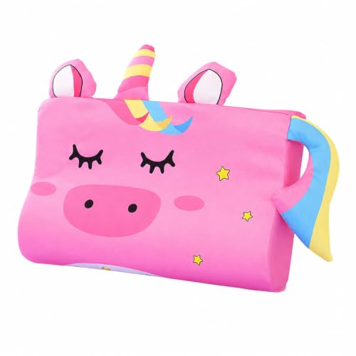 Unicorn Calming Cooling Neck Support Pillow with Soft Animal Design