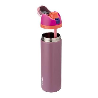 Owala FreeSip Insulated Stainless Steel Water Bottle with Straw for Sports and Travel, BPA-Free Sports Water Bottle, 24 oz, Crown Jewel