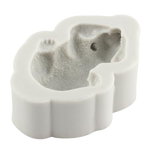 Polar Bear 3D Fondant Mold for Cake Decorating - Style C