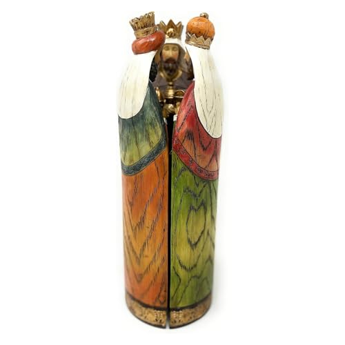 Nativity Scene 3 Wise Men Figurines Hand Painted Holiday Decor Variation 12325