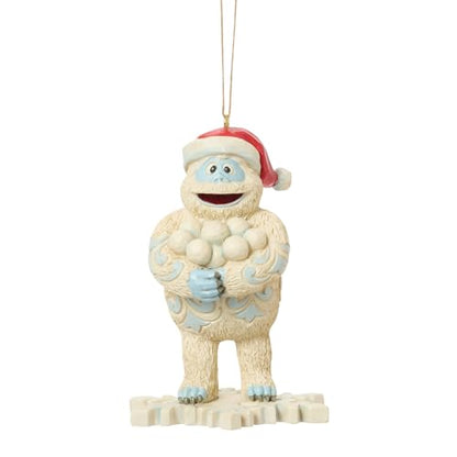 Jim Shore Rudolph Bumble Ornament - Handcrafted Snowflake Hanging Decor