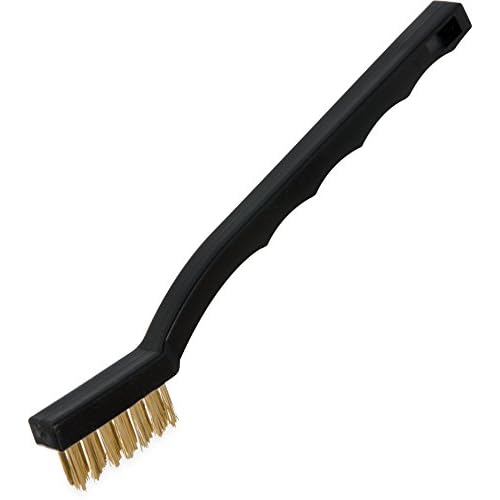 Carlisle FoodService Products 4127000 AP Single-Ended Gun Cleaning Brush, 7", Brass
