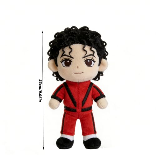 Multicolor Michael Plushie Figurine Pillow Cartoon Soft Doll - MJ Plush Toy