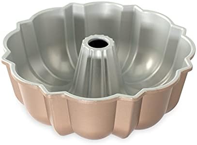 Nordic Ware 12-Cup Bundt Pan - Classic Toffee Finish for Perfect Cakes