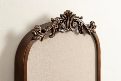 Kate and Laurel Arendahl Vintage Arch Pinboard - 25 x 13 Inch Bronze Frame