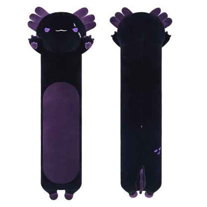 Long Axolotl Plush, 19.6¡± Long Axolotl Body Pillow for Kids, Cute Axolotl Stuffed Animals for Girls, Soft Plushies Toy Gifts for Birthday Dark Purple