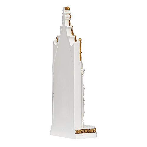 11.75 Inch LED St. Joseph and Child Cathedral Window Figurine Religious Decor