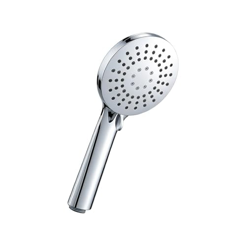 High Pressure Handheld Shower Head for Low Water Pressure - Silver / Shower Head