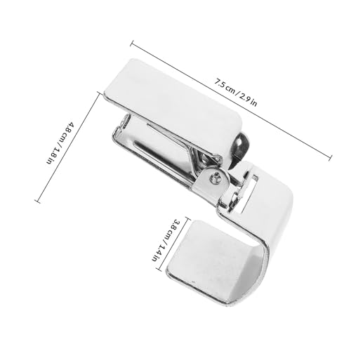 Stainless Steel Rug Hanging Clips - Curtain & Quilt Support, Silver