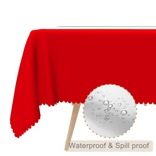 Italian Flag Tablecloth 70x120 Inches Red White Green Fabric for Italian Theme Party