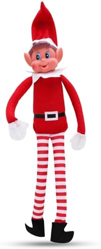 Quebec Christmas Mischief Makers Boy Elf - Naughty Santa’s Little Helper with Soft Body & Vinyl Face