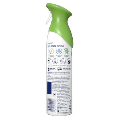 Febreze Air Mist, Air Freshener Spray, Odor Fighting Room Spray, Deodorizer for Home Bathroom Kitchen Office Apartment Dorm Room Classroom, Gain Original Scent, 8.1oz (Pack of 6)