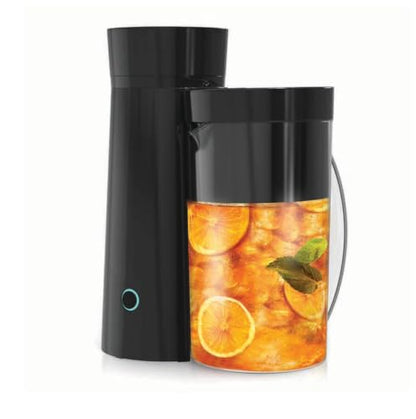 2-Quart Iced Tea & Coffee Maker - 8-Cup Capacity, Fast Brew, Adjustable Strength