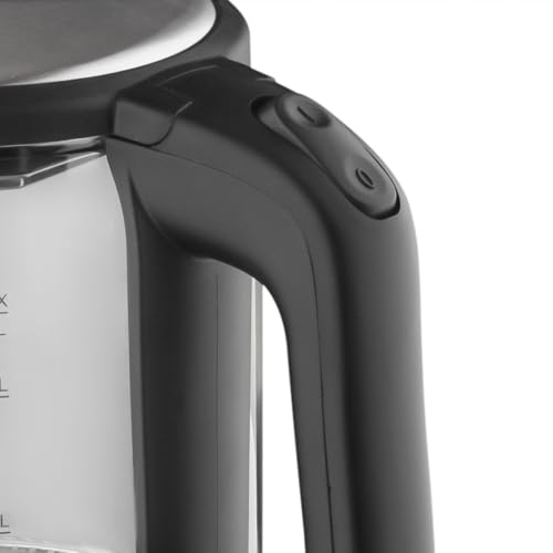 2.5L Glass Electric Kettle for Tea Coffee Water Boiler with Auto Shut-Off