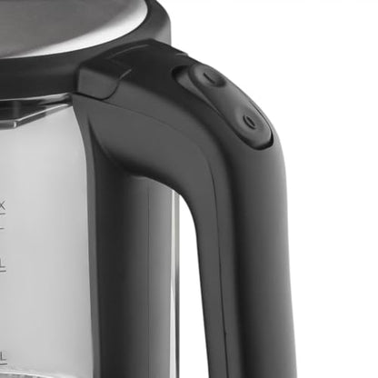 2.5L Glass Electric Kettle for Tea Coffee Water Boiler with Auto Shut-Off