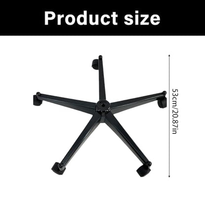 Heavy Duty Human Skeleton Model Base with 5-Wheel Christmas Tree Stand, 20.87 Inch