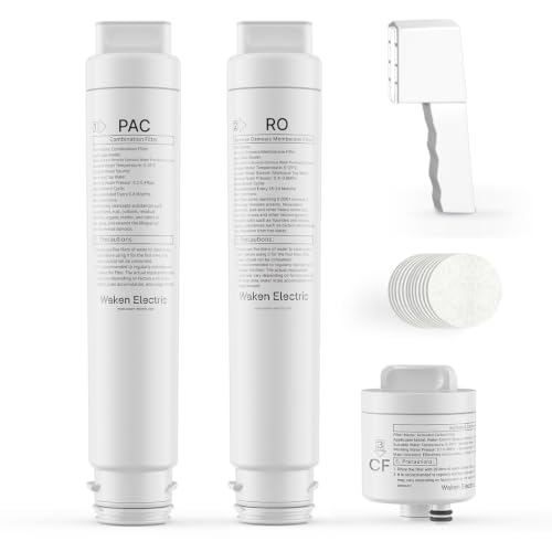 Countertop Water Filter Replacement Kit with RO Membrane & Wrench