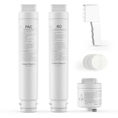 Countertop Water Filter Replacement Kit with RO Membrane & Wrench