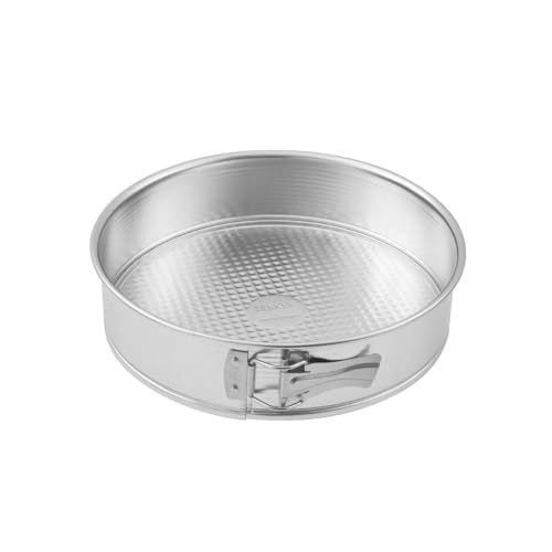 Zenker Tin Plated Steel Springform Pan, 11-Inch, Metallic