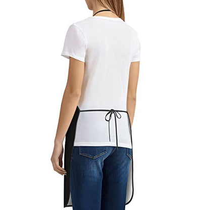 Funny Couple Aprons Waterdrop Resistant The Boss & The Real Boss Variation
