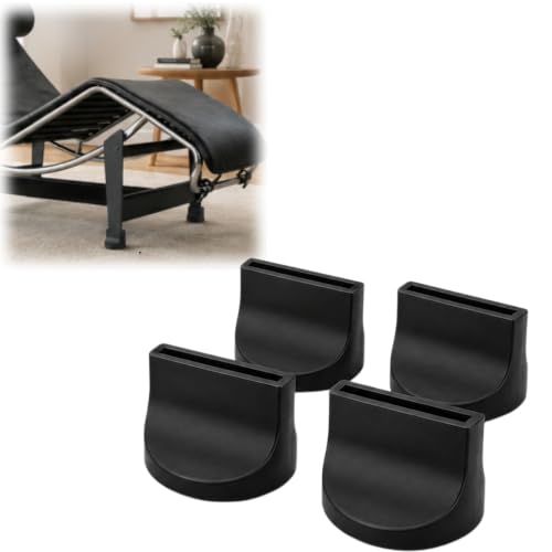 Replacement Feet for Le Corbusier LC4 Chaise Lounge Set of 4